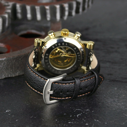 Reloj Mecánico Automático Punk para Hombre - Image 2