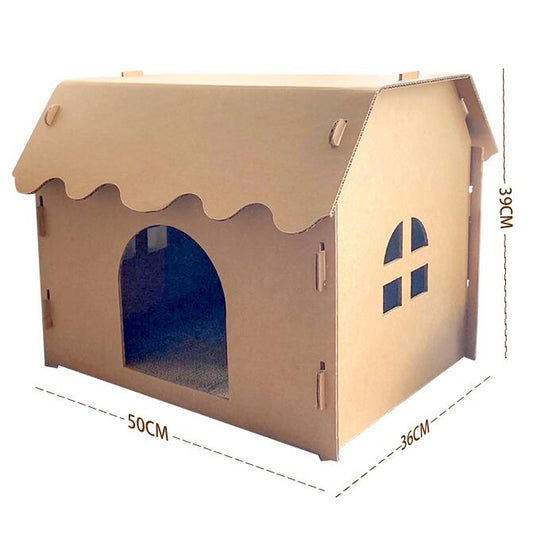 Arenero Corrugado Doble Capa para Gatos - Image 2