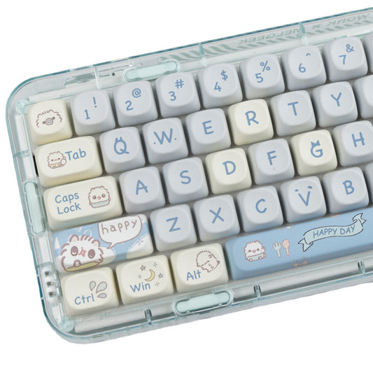 Keycap Gato Adorable MOA - Tecla Sublimada para Teclado Mecánico - Image 2