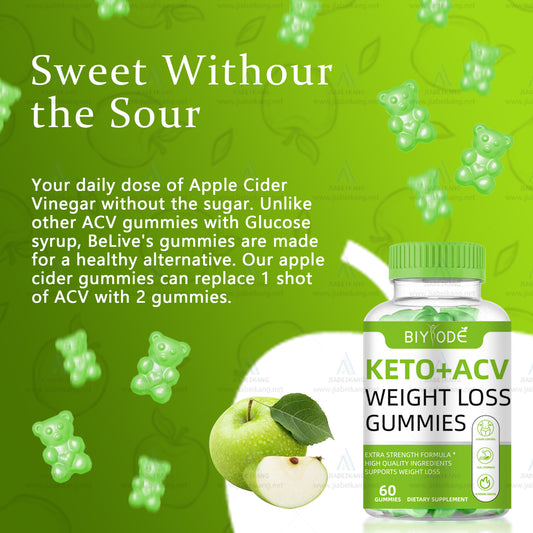 Gomitas Keto de Vinagre de Manzana - Suplemento Vitamínico Personalizado - Image 2