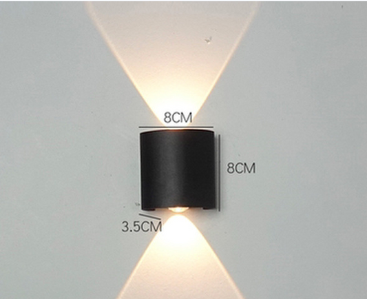 Lámpara LED de Pared Impermeable para Exterior e Interior - Image 2