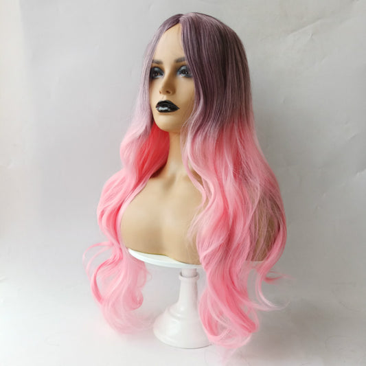 Peluca de Cabello Rizado Degradado - Image 2