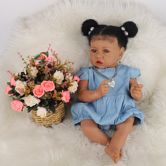 Muñeca Bebé Reborn de 58cm - Simulación Ultra Realista - Image 2