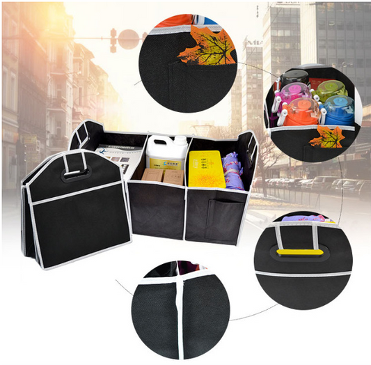 Organizador de Maletero Plegable para Auto - Caja de Almacenamiento Multifuncional - Image 2