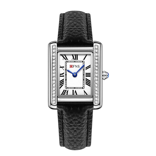 Reloj de Cuarzo para Parejas con Incrustaciones de Diamantes Retro - Image 2