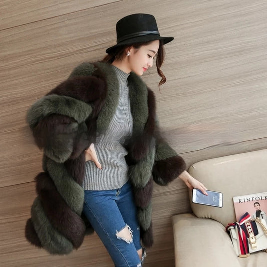Abrigo de Piel Personalizado para Mujer - Image 2