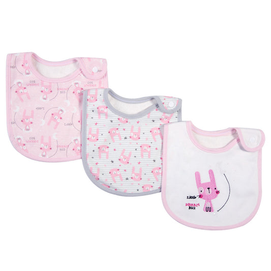 Babero de Algodón Estampado Impermeable para Bebé - Image 2