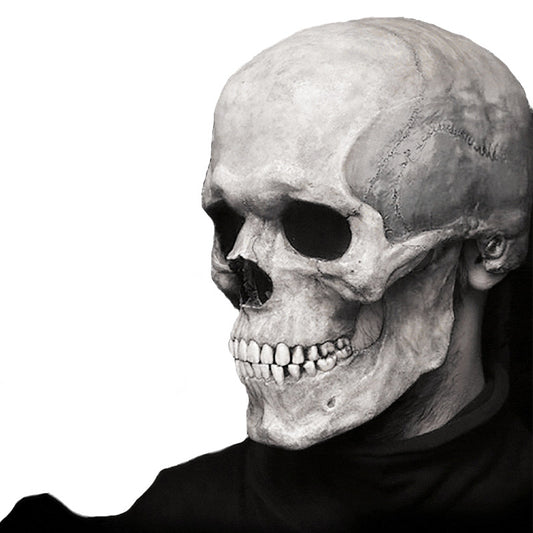 Máscara de Calavera Articulada para Halloween con Mandíbula Móvil - Image 2
