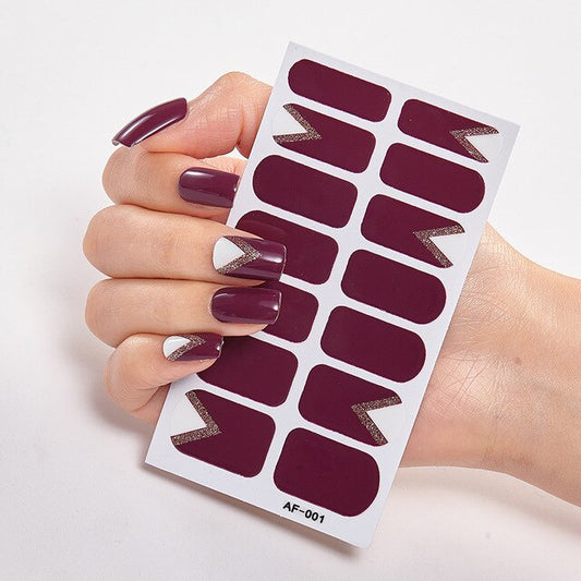 Esmaltes y Stickers de Diseño para Uñas - Colores Sólidos y Arte Creativo - Image 2