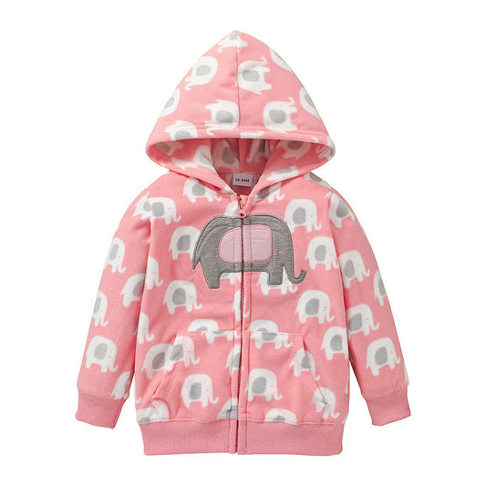 Chamarra Infantil con Capucha y Cierre - Diseño Divertido para Niños 1-5 Años - Image 2