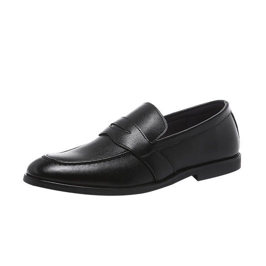 Zapatos de Cuero Casual Británicos Puntiagudos para Hombre - Image 2