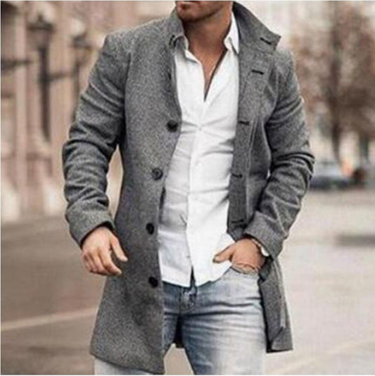 Abrigo Casual Largo en Bolsa - Comodidad y Estilo - Image 2