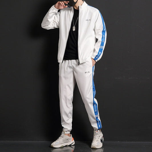 Conjunto Deportivo Casual de Dos Piezas con Manga Larga para Hombre - Image 2