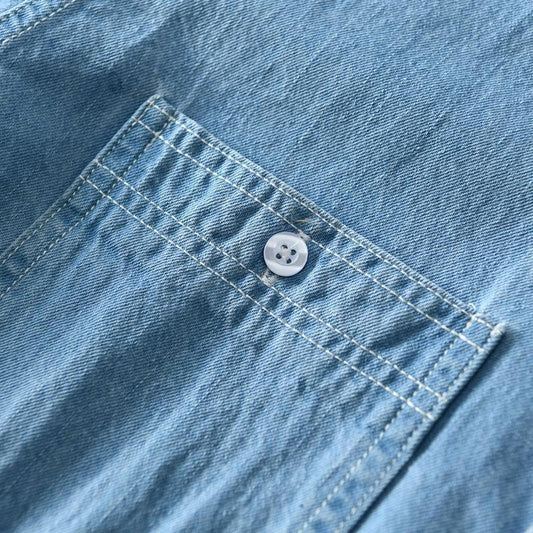 Camisa Chaqueta Denim de Algodón para Hombre - Estilo Verano - Image 2
