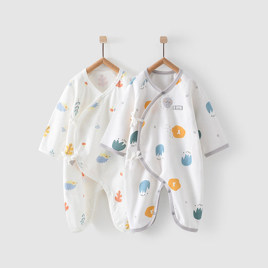 Pijama Enterizo Bebé Algodón Cuatro Estaciones - Romper Recién Nacido Otoño - Image 2