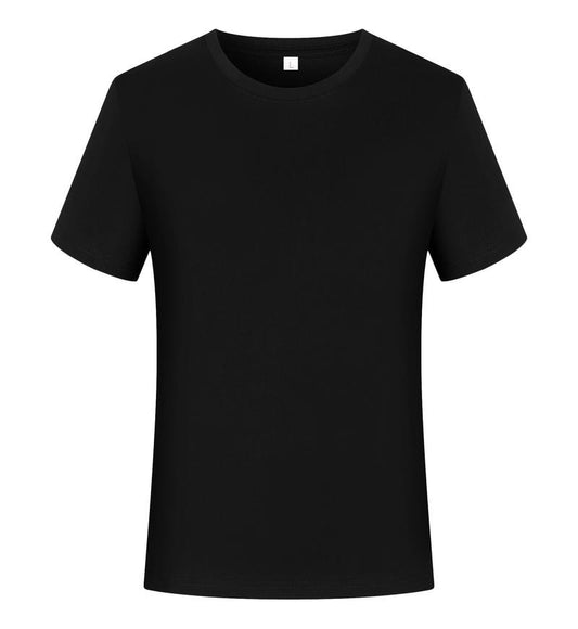 Camiseta Unisex de Algodón Negro - Clásico Versátil para Todos - Image 2