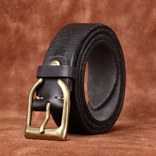 Cinturón de Jeans Tallado Retro Multiuso - Estilo Vintage Versátil - Image 2