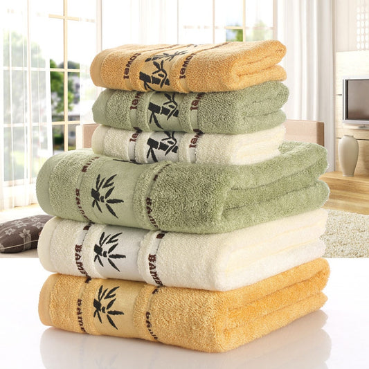 Toalla de Baño de Fibra de Carbón de Bambú - Image 2