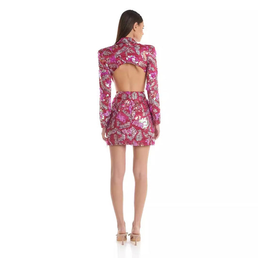 Blazer Backless con Lentejuelas Brillantes - Image 2