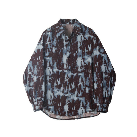 Playera Oversize con Estampado Graffiti Splash en Colores Contrastantes - Image 2