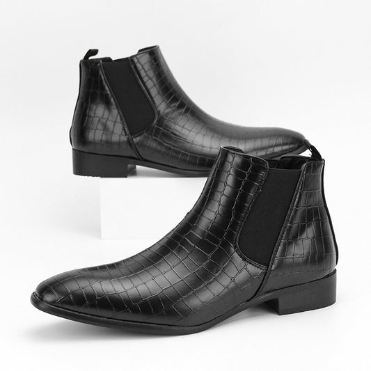 Botas Casuales Británicas para Hombre - Estilo Versátil y Moderno - Image 2