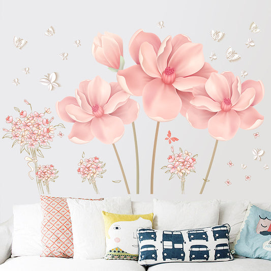 Adhesivos Florales para Dormitorio - Decoración de Pared Autoadhesiva - Image 2