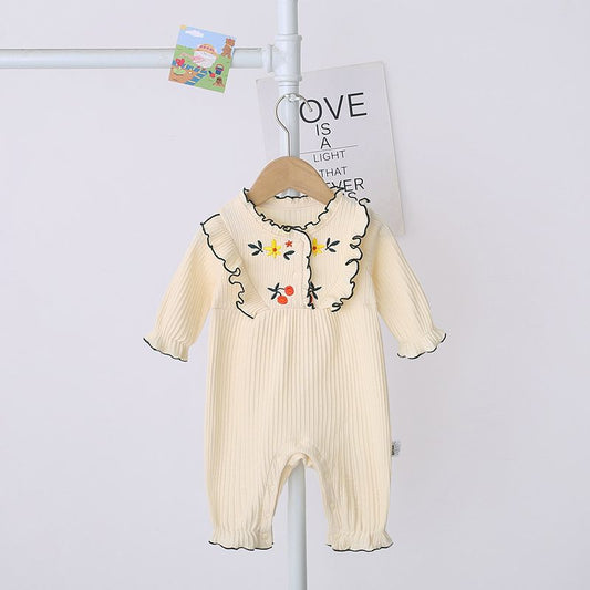 Jumpsuit Coreano para Bebé Niña Primavera - Mono Ligero Tipo Romper - Image 2