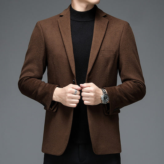 Traje de Lana Casual para Hombre - Otoño e Invierno - Image 2