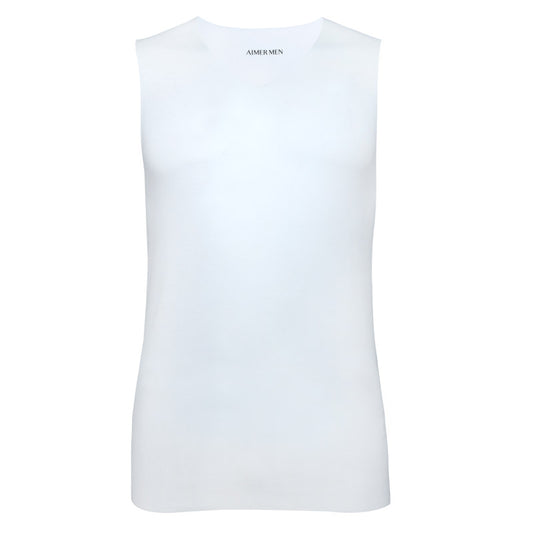 Musculosa Hombre Modal Elástica Ajustada - Colores Lisos - Image 2