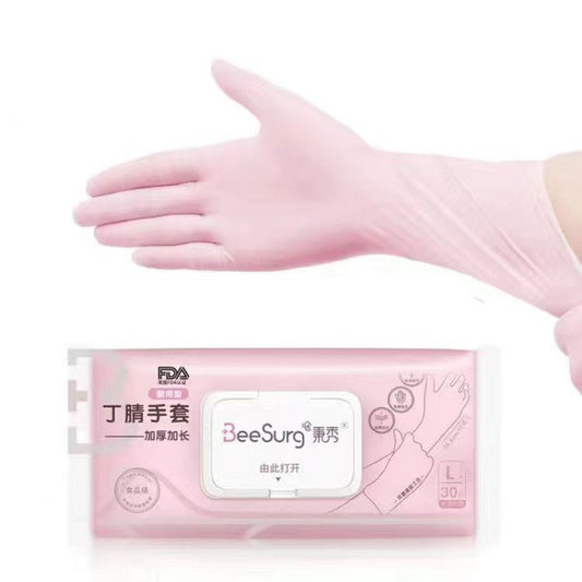Guantes de Látex Impermeables Resistentes para Lavar Platos y Trabajo en Cocina - Image 2
