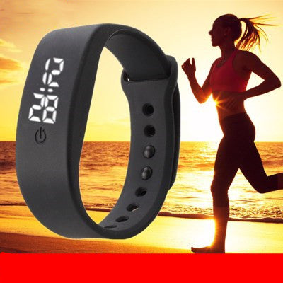 Pulsera LED Deportiva Escolar con Botón de Luz Blanca - Image 2