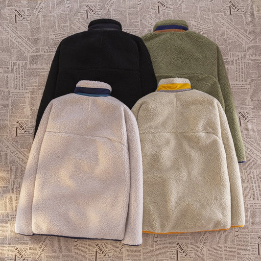 Chaqueta de Cordero Doble Faz Acolchada para Hombre - Image 2