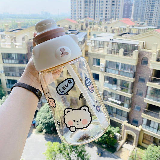 Vaso Térmico Grande con Popotes - Diseño Verano Adorable - Image 2