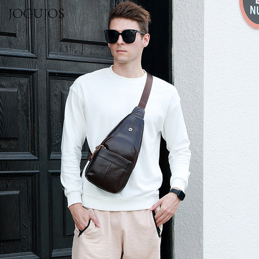 Chaqueta de Cuero Retro Premium para Hombre - Pecho Reforzado - Image 2