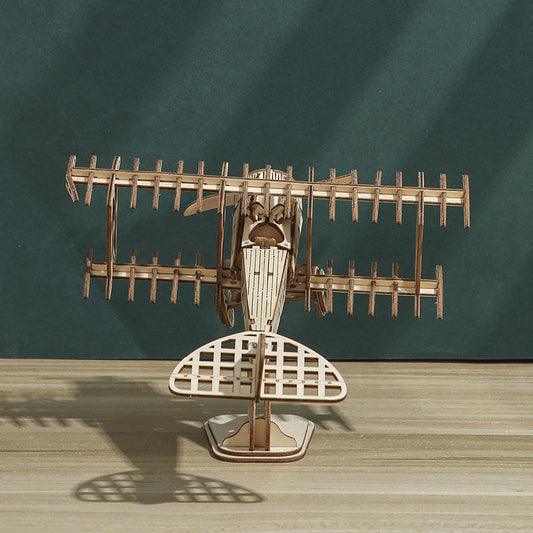 Modelo de Avión Armable para Escritorio - Decoración Creativa 3D - Image 2