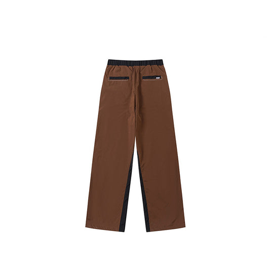 Pantalones de Buzo Retro con Contraste de Colores para Hombre - Image 2