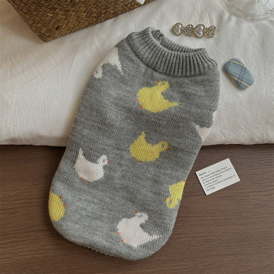 Suéter Fair Isle para Perro Pequeño - Abrigo Teddy Otoño Invierno - Image 2