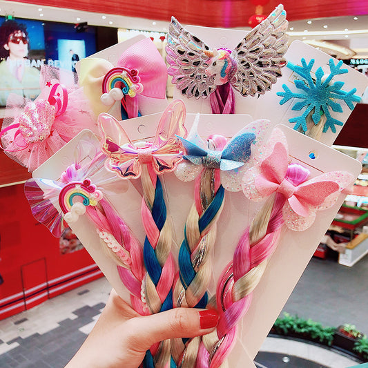 Cuerda para el Cabello Infantil Unicornio con Colores Vibrantes - Image 2