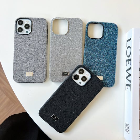 Funda de Teléfono Premium con Diamante Estrella y Goma Suave - Image 2