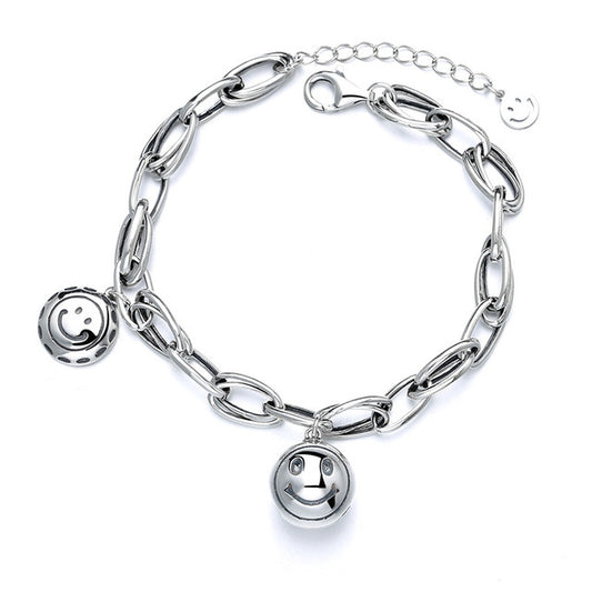 Pulsera con Cascabel de Carita Feliz - Diseño Creativo y Expresivo - Image 2