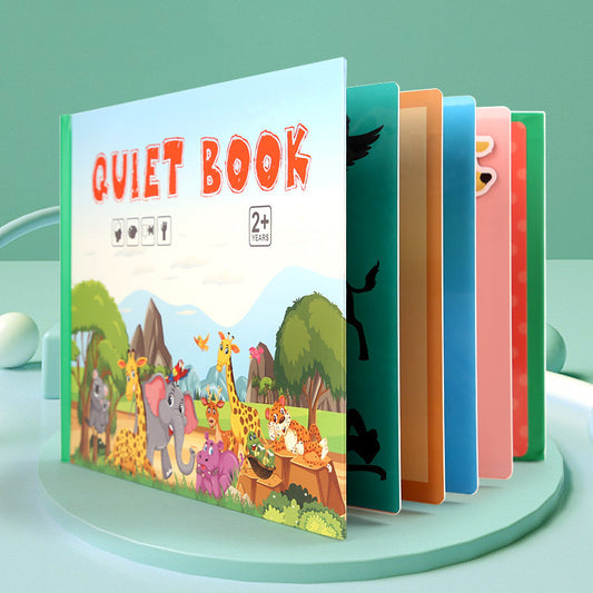Libro Interactivo Educativo con Pegatinas - Juguete Montessori para Niños - Image 2
