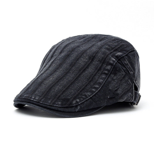 Boina de Algodón 100% para Hombre - Estilo Casual Denim - Image 2
