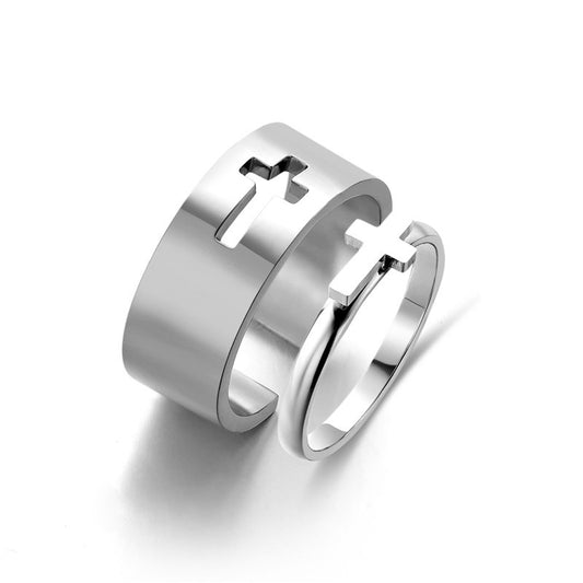 Anillo de Acero Titanio Minimalista y Versátil - Image 2