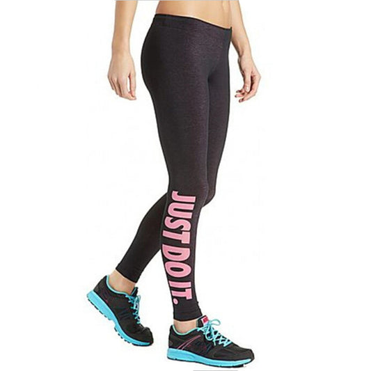 Leggings Ajustados Tipo Lápiz con Estampado de Letras - Image 2