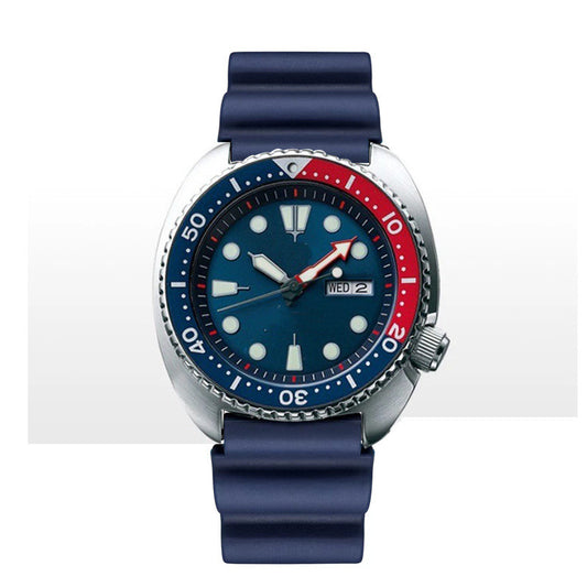 Reloj de Acero Bicolor con Banda Rotativa y Movimiento de Cuarzo - Image 2