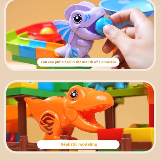 Bloques de Construcción Dinosaurio Transformable - Piezas Grandes para Niños - Image 2