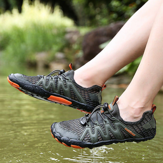 Zapatos Acuáticos de Malla para Hombre - Ideales para Senderismo en Agua - Image 2