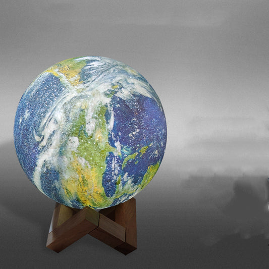 Lámpara 3D Luna y Tierra - Iluminación Decorativa Moderna - Image 2