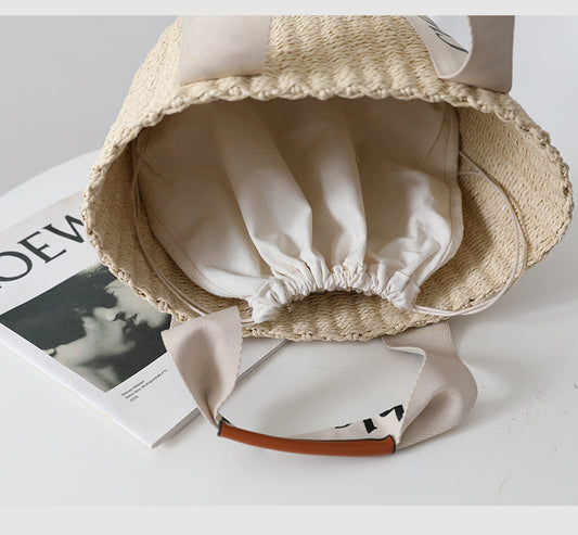 Bolsa Tejida a Mano para Mujer - Estilo Bucket - Image 2