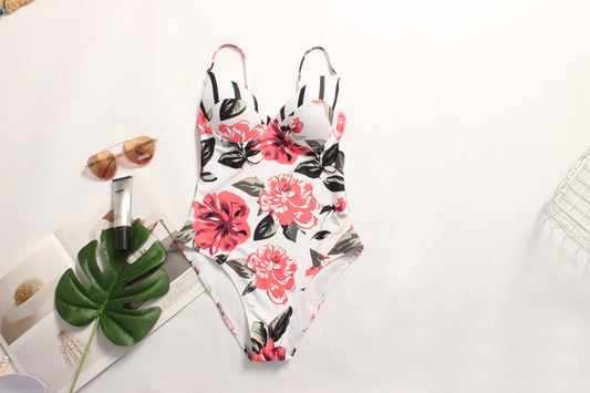Bikini de Rayas Blancas y Negras con Costuras Decorativas - Image 2